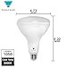 Triangle Bulbs (4-Pack) 12-Watt (80-Watt) Soft White Floodlight BR40 LED Light Bulb, 1050 Lumens, Dimmable, UL Listed, Energy Star Certified,