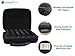 Birsppy Essential Oils Carrying Case - Hard Shell Travel Case Perfect for Essential Oil Storage - Comes with Labels, Foam Insert, Carrying Handle (30 Bottles, Black)