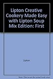Spiral-bound Lipton Creative Cookery Made Easy with Lipton Soup Mix Book
