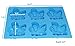 X-Haibei Elephant Emily Soap Silicone Mold for Homemade Chocolate Candy Jello Resin Crayon Making Baby Shower Favors
