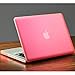 LENTION Hard Case for MacBook Pro (13-inch, Late 2008 to Mid 2012) - Model A1278, with Keyboard Cover and Port Plugs, Matte Finish Case with Rubber Feet (Frost Pink)