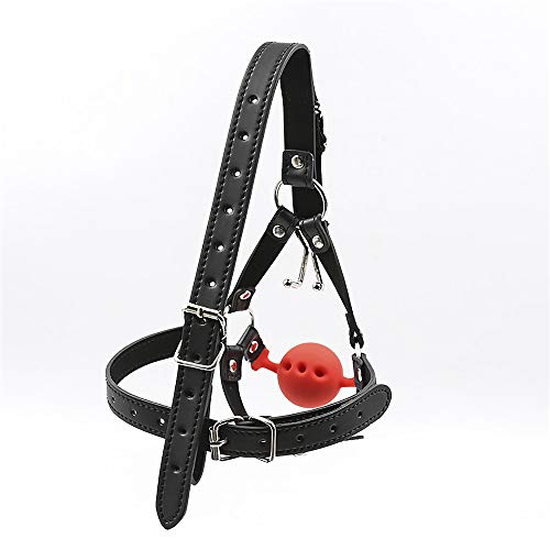 2 daogong+Silicone+Objects+Leather+Harness