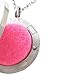 Harmony Flower Essential Oil Diffuser Aromatherapy Necklace, Silver Locket Pendant & 24