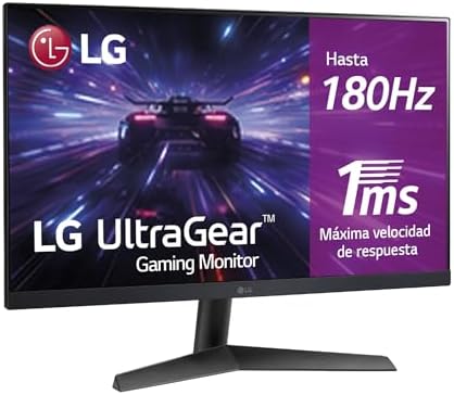 Lg 27gs60f-b - monitor de jogos ultragear, 27 polegadas, full hd 1080p, 1920x1080, amd freesync, compatível com nvidia g-sync, 180 hz, 1ms, 16:9, painel ips, preto