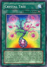 Yu-Gi-Oh! - Crystal Tree (DP07-EN020) - Duelist Pack 7 Jesse Anderson - 1st Edition - Super Rare
