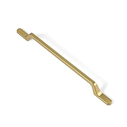Goo-Ki 6 Pack Brushed Gold Cabinet Handle Drawer