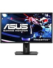 ASUS VG245H 24 inchFull HD 1080p 1ms Dual HDMI Eye Care Console Gaming Monitor with FreeSync/Adaptive Sync, Black, 24-inch