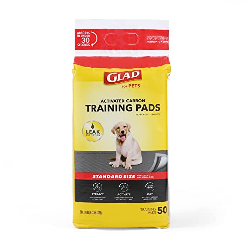 Glad for Pets Black Charcoal Puppy Pads Puppy Potty Training Pads