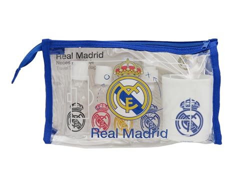 CYPBRANDS Neceser, Beauty Case Unisex-Bambini e Ragazzi, Trasparente, M