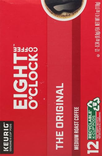 EIGHT O’CLOCK THE ORIGINAL COFFEE, 12 CT(PACK OF 1)