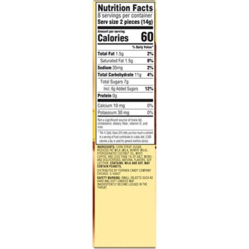 Nips Rich & Creamy Hard Candy Variety Pack, 4oz boxes (Pack of 4