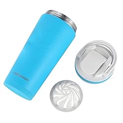 Ice Shaker 26 Oz Shaker Bottle, Stainless Steel
