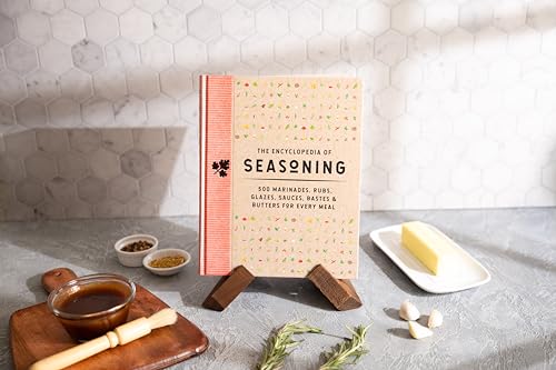 The Encyclopedia of Seasoning: 350 Marinades, Rubs, Glazes, Sauces, Bastes and Butters for Every Meal (Encyclopedia Cookbooks) The Encyclopedia of Seasoning: 350 Marinades, Rubs, Glazes, Sauces, Bastes and Butters for Every Meal (Encyclopedia Cookbooks) Hardcover Kindle