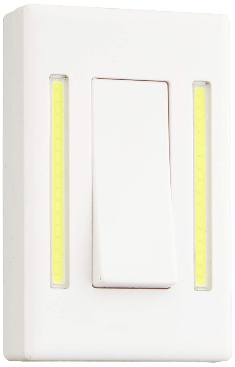 Smart Solar 3160038 LED Switch 11 x 7 cm 220L, Black