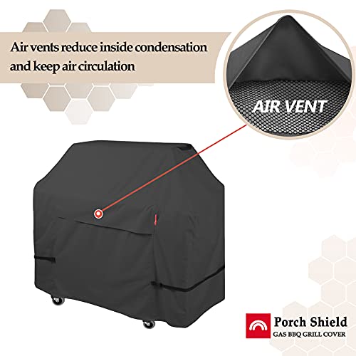 Porch Shield 54W x 24D x 46H inch Premium Gas Grill Cover Up to 52 inch