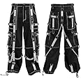 Prime Quality Handmade Gothic Bondage Black Skater Men's Pant Alternative Punk Rock Emo Trouser Pant Shorts/USA
