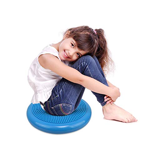 Trideer Inflated Wobble Cushion Wiggle Seat for Sensory Kids(Multiple