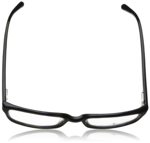 Argyleculture Men's Hendrix Rectangular Eyeglasses,Black & Brown,53 mm