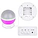 Slowton Star Night Light Projector for Kids, Starry Lighting Lamp Rotating Bedside Rest Light Baby Sleep Soothers Colorful LED Moon Star for Baby Nursery Bedroom Room (Pink)