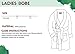 Classic Moose LazyOne Ultra-Cozy Bathrobes for Women, Animal, Cabin (S/M)