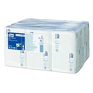 Lotus Handdoek Z-Fold Sterk Absorberend 1-laags 250 vellen Blauw Ref 2952321 [Pack 12]
