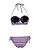 ZITY Womens Two Piece Sexy Push Up Padded Bikini Swimsuit,Criss Cross Bathing Suits