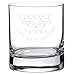 1978 40th Birthday Lowball Whiskey Glass for Men and Women - Vintage Aged To Perfection - Anniversary Gift Idea for Him, Her, Husband or Wife - 40 Year Old Presents for Mom, Dad - 11 oz Bourbon Scotch