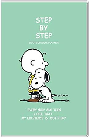 Amazon スタディスケジュールプランナー ピーナッツ スヌーピー モスグリーン A5サイズ 日付なしタイプ デイリー マンスリー ウィークリー Apj レターセット 文房具 オフィス用品
