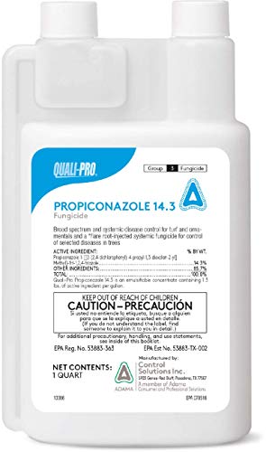 Quali-Pro 83013366 Propiconazole 14.4 Fungicide, 32oz, White