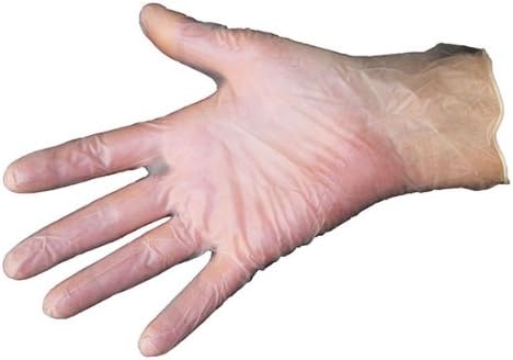 Guantes Vinilo Sin Polvos examen S 6/7/caja de 100: Amazon.es: Hogar