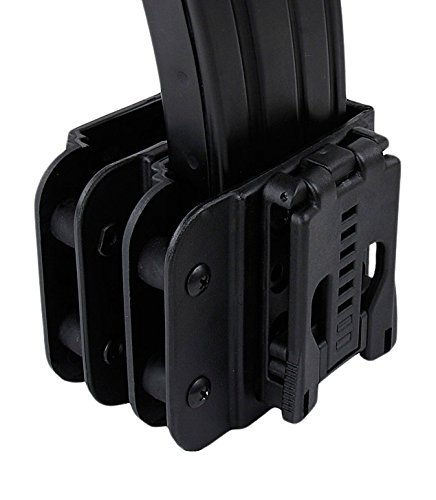 Blade Tech Industries Revolution Double Vertical Fits AR-15 Magazine Pouch, Right, Black