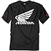 Factory Effex 15-88316 'Honda' Big Wing T-Shirt (Black, XX-Large)