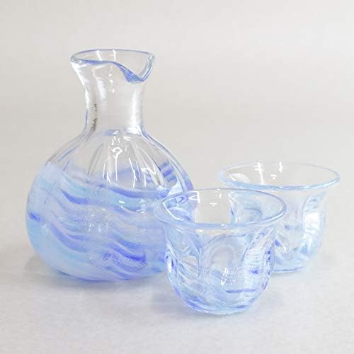 酒器セット とっくり おちょこ セット かわいい 日本酒 酒器 盃 冷酒グラス ぐい呑み 琉球ガラス グラス さざ波モールおちょこ2個 徳利1個セット 緑 B07zgdfxsm 3 815円 人気海外一番 100 品質保証 全品送料無料 即日出荷 Sale開催中