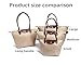BEKILOLE Women's Stylish Waterproof Tote Bag Nylon Travel Shoulder Beach Bags-Blue Color - Medium Size