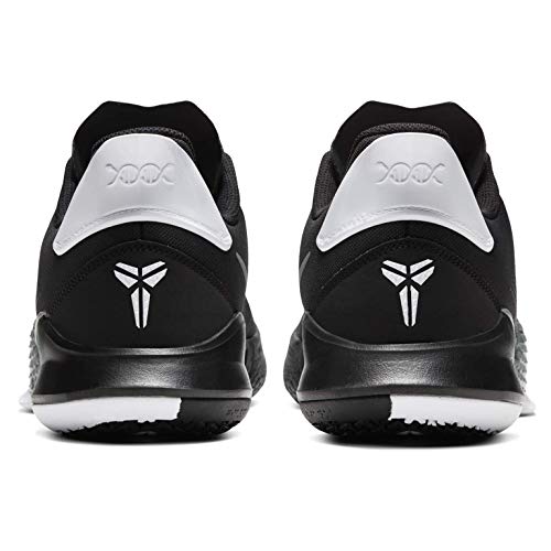 Nike Men's Kobe Mamba Fury Basketball Shoes, Black/Smoke GreyWhite, 8.