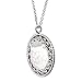 Silpada 'Circle' Hammered Swirl Pendant Necklace in Sterling Silver