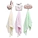 MyGift Decorative Pink Flirty Fun Design Metal Wall Mounted Storage Hooks for Hanging Coats/Keys - Set of 3