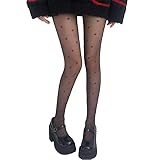 NUFIWI Vintage 60s Printed Funky Tights for Women