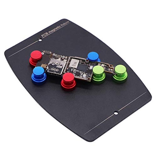 Magnetic PCB Fixture,Circuit Board Holder Electronic Repair Tool Multipoint Composite Positioning pin Design for Various Shapes