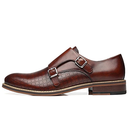 la milano double monk strap slip on loafer