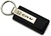 Honda CR-V CRV Leather Key Chain Black Rectangular Key Ring Fob