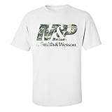 M&P Digi Camo Logo Tee in White