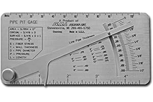 G.A.L. Gage Co. - Pipe Pit Gage GAL-17