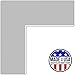 20x24 Gray / TV Grey Custom Mat for Picture Frame with 16x20 opening size (Mat Only, Frame NOT Included)