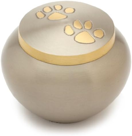 Urns UK Chertsey Pewter Cremation Ashes With Screw Lid Pet Urn Range