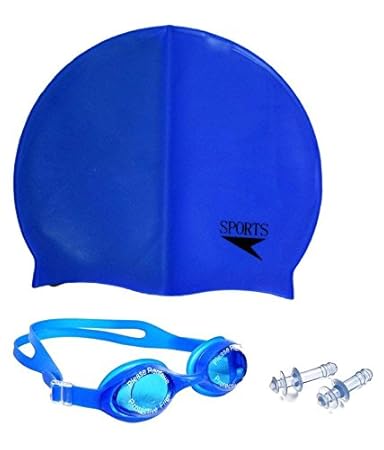 Royals Kids Birthday Return Gift (Swim Cap + Goggle Combo) Pack of 6