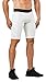 2XU Men's LKRM Compression Shorts, White, Medium