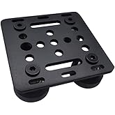 1-Pack Assembled 20mm V Gantry Plate Kit with Wheels Compatible with 2020 Series V-Slot Aluminum Profiles Linear Rail 3D Printer CNC