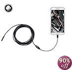Inspection Camera, Snake Camera, Sokos Micro USB Borescope Waterproof Endoscope for Laptops and USB OTG Compatible Android Smartphones (5M | 16.4ft)