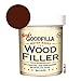 Goodfilla Walnut, 8 oz, Wood and Grain Filler, Stainable, Tintable, Sandable, Zero waste, Non-Toxic, USA made
